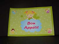 Fairy Princess Birthday theme Placemats